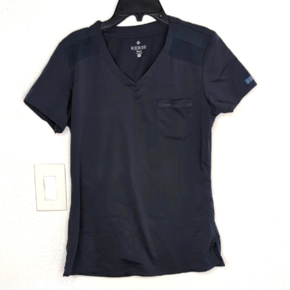 Med Couture Gray Top shrub women's size XS